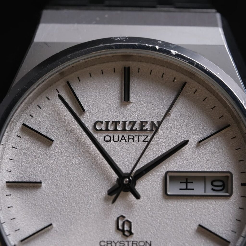 Montre Citizen CQ Jumbo Homme - Modèle 2012 CIT1012, Bracelet Cuir, Quartz - Neuf Sans étiquette