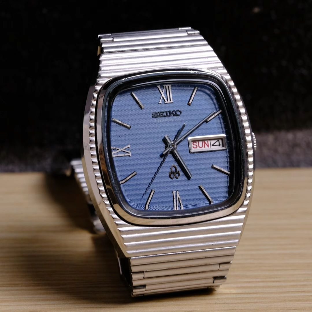 Seiko Quartz 0843 – 5050 Blue dial from 1976