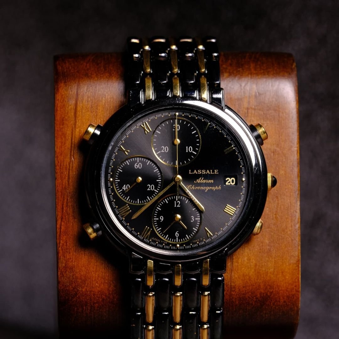 Seiko Lassale Chronograph Alarm 7T32 – 7C50 from April 1988