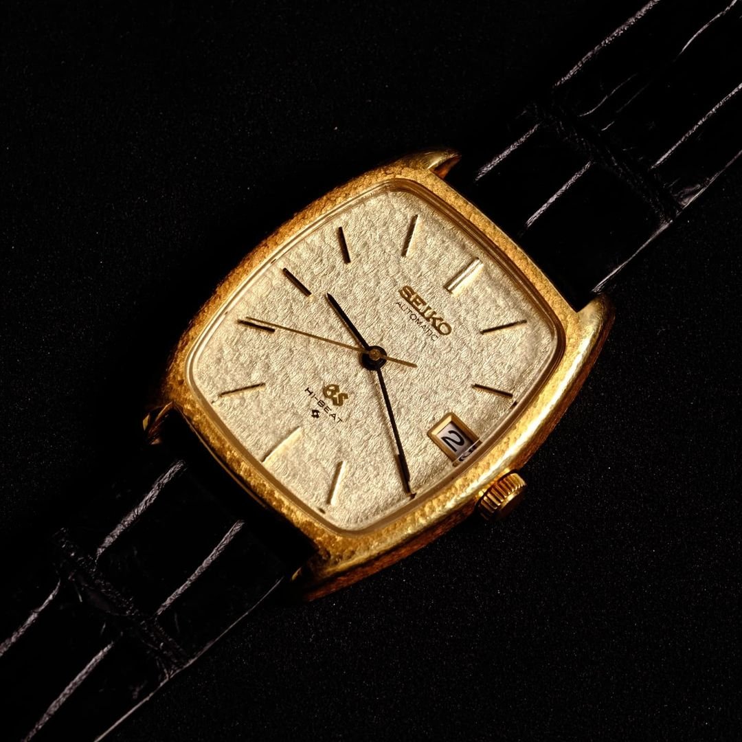 Grand Seiko 5645 – 5000 Hammer 18K Gold Solid from July 1971