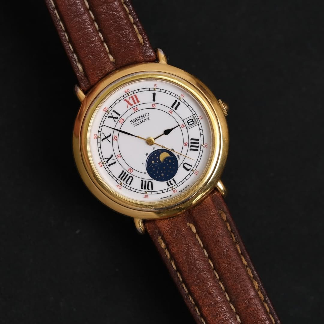 Seiko Moonphase 6F22 – 6050 from June 1990