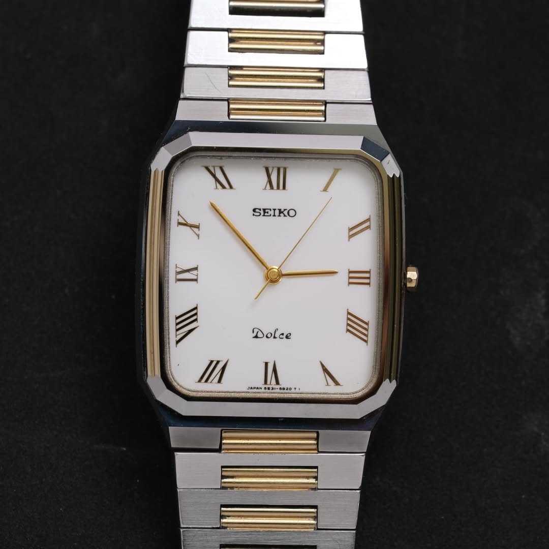 Seiko Dolce 5E31 – 5B00 Tungsten from April 1990