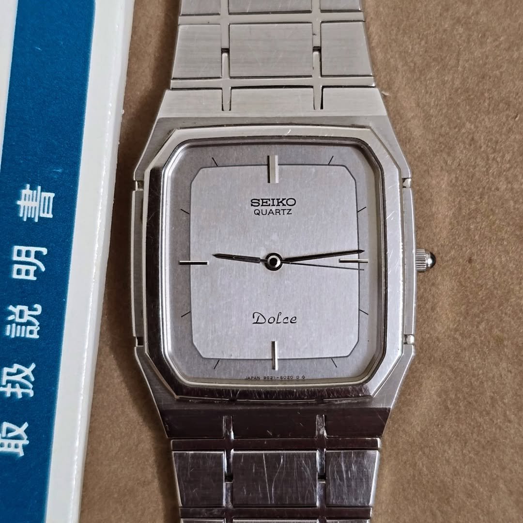 Seiko Dolce 9521 – 5020 from August 1982