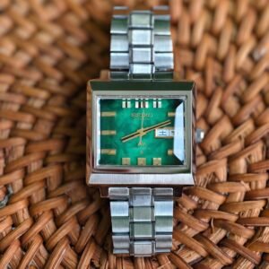 Seiko LM 5606 - 5080 Green Dial from October 1973